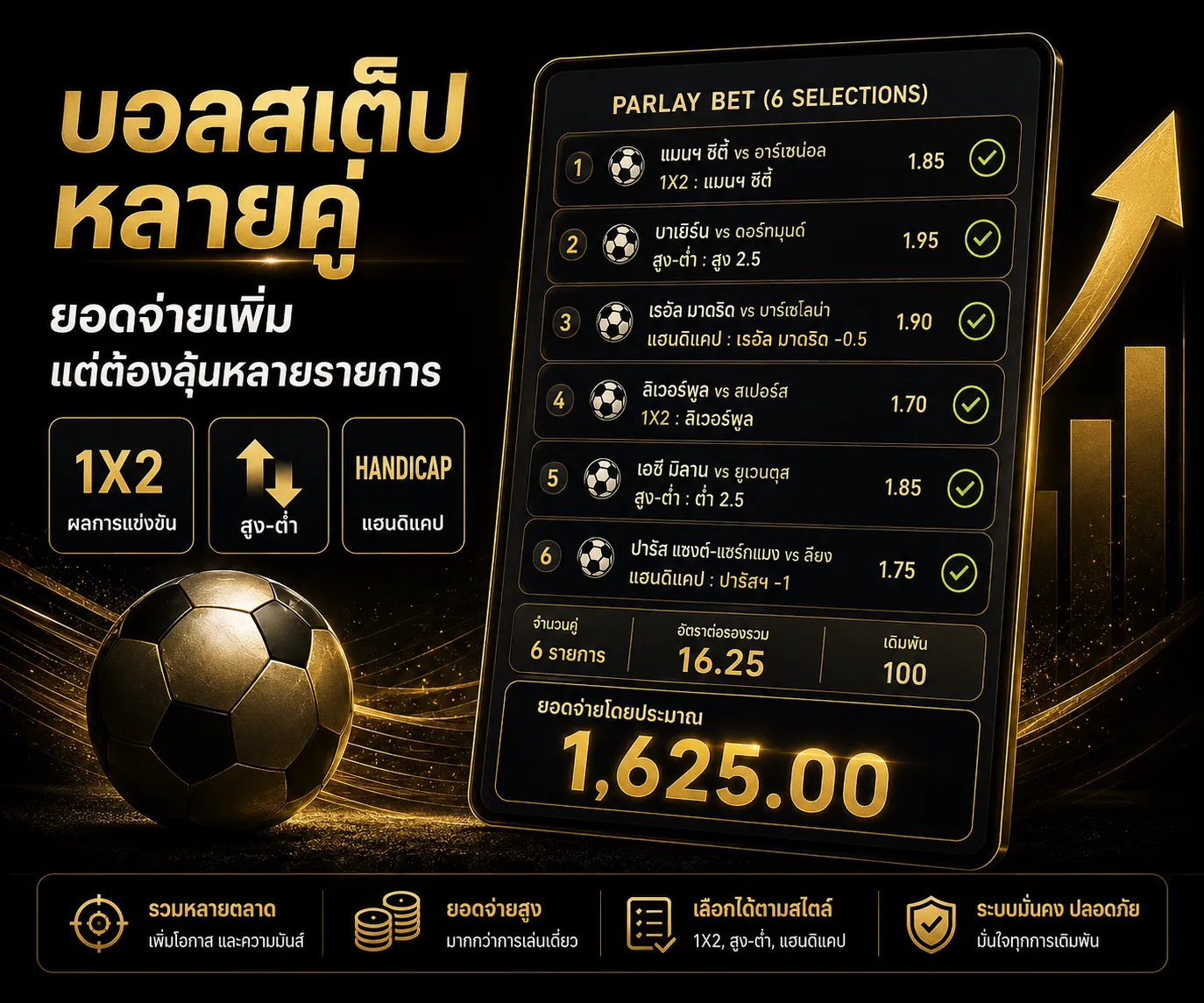 บอลสเต็ปหลายคู่