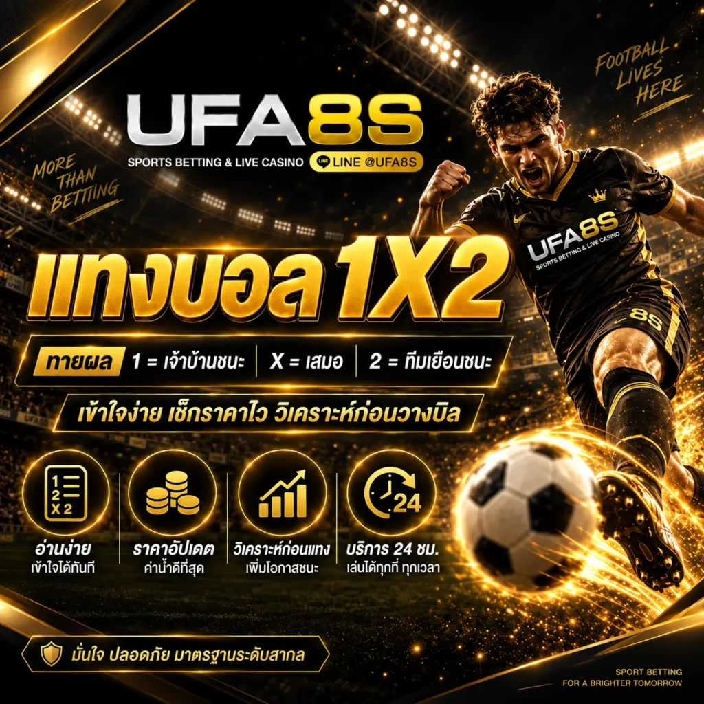 เว็บตรง แทงบอล1x2